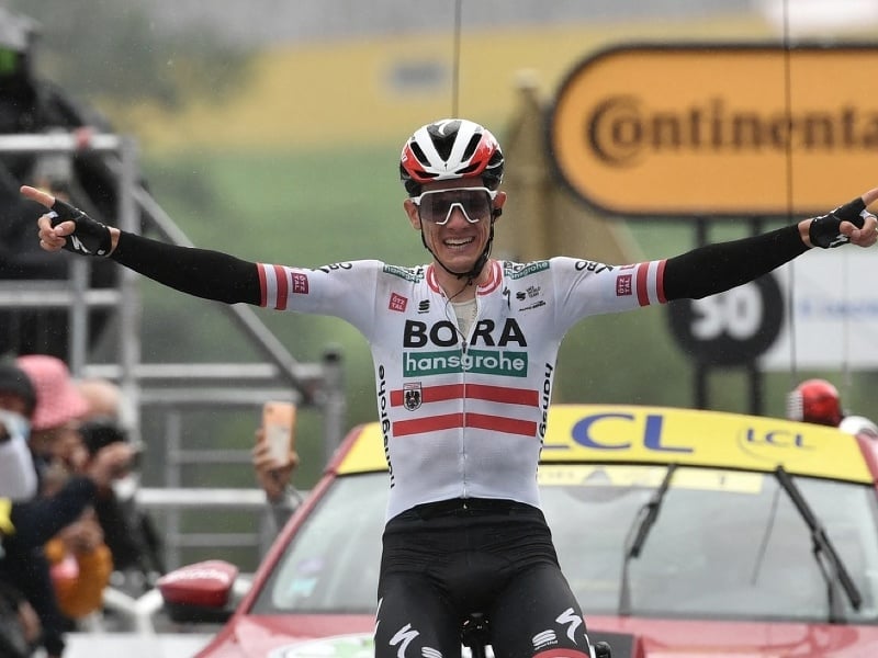 Patrick Konrad z tímu Bora-Hansgrohe zvíťazil v 16. etape Tour de France