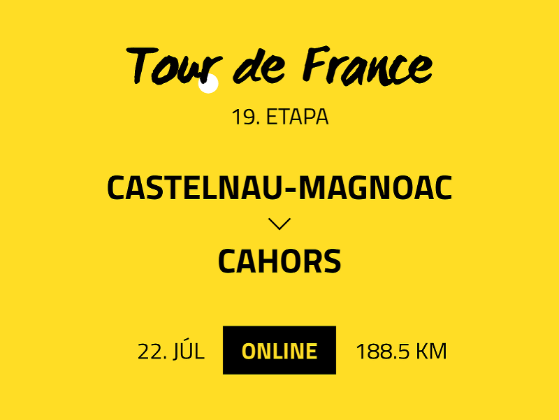 Tour de France 2022: 19. etapa