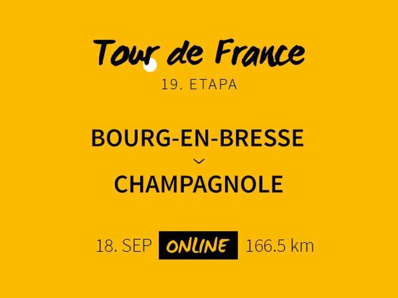Tour de France 2020: 19. etapa
