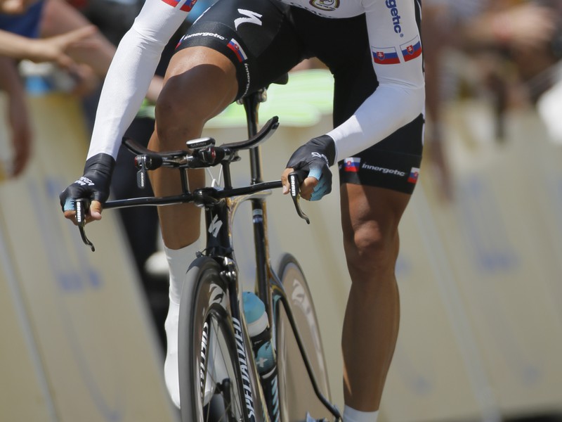 Peter Velits počas aktuálneho ročníka Tour de France