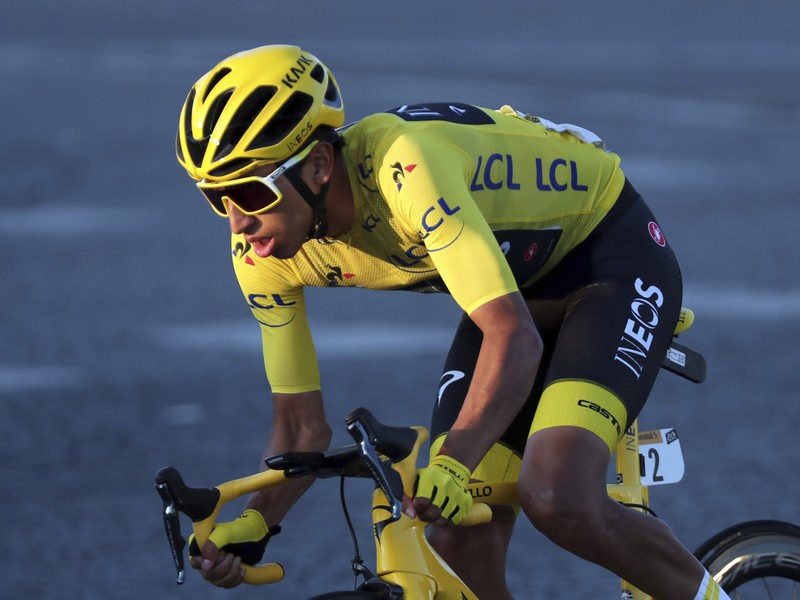 Minuloročný víťaz Tour de France Egan Bernal