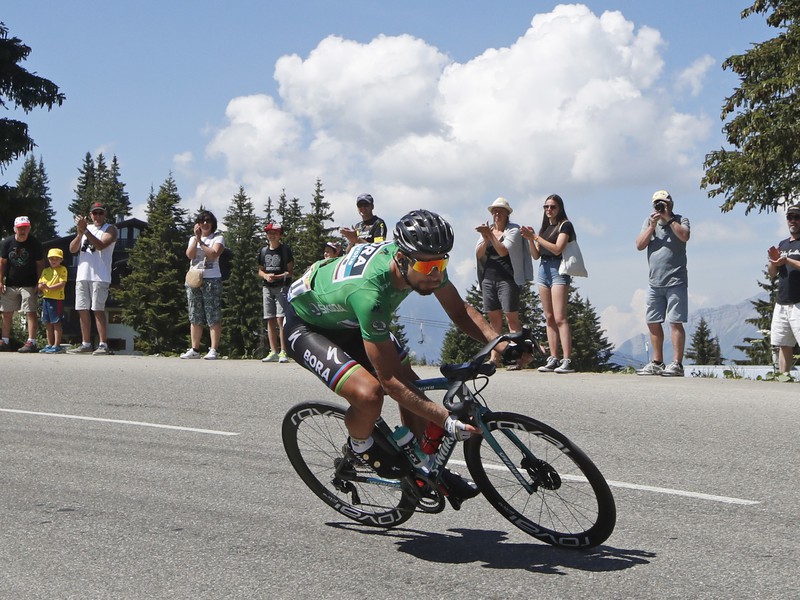 Peter Sagan počas 12. etpy Tour de France