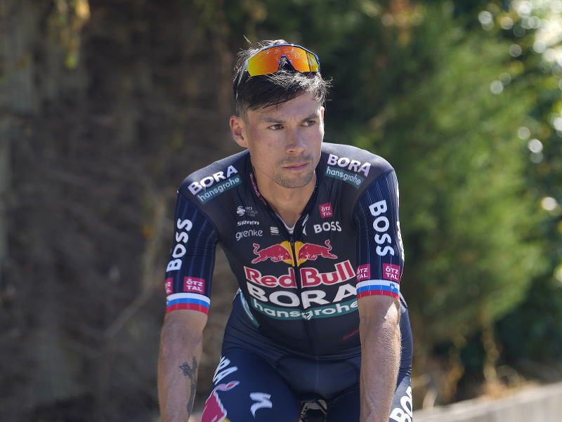 Primož Roglič počas Tour de France 2024