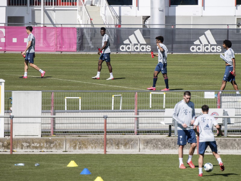 Bayern Mníchov počas tréningu