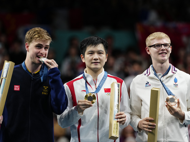 Fan Čen-tung, Truls Möregardh a Felix Lebrun na pódiu