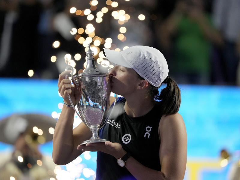 Poľská tenistka Iga Swiateková vyhrala premiérovo Turnaj majsteriek