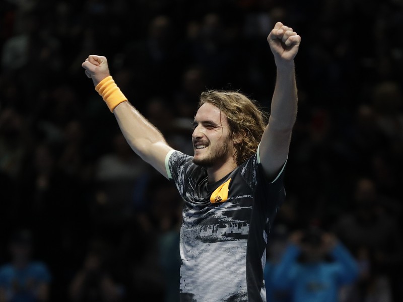Grécky tenista Stefanos Tsitsipas sa stal víťazom Nitto ATP Finals v Londýne