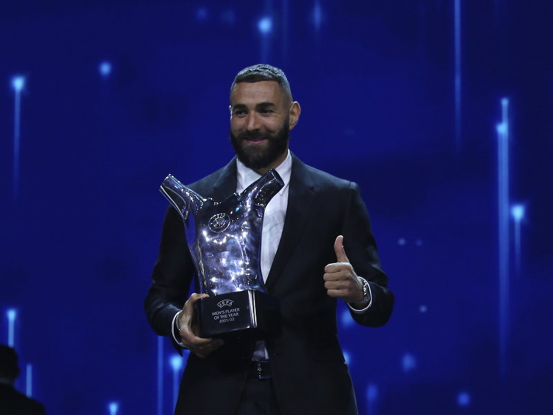 Benzema získal cenu hráča roka podľa UEFA