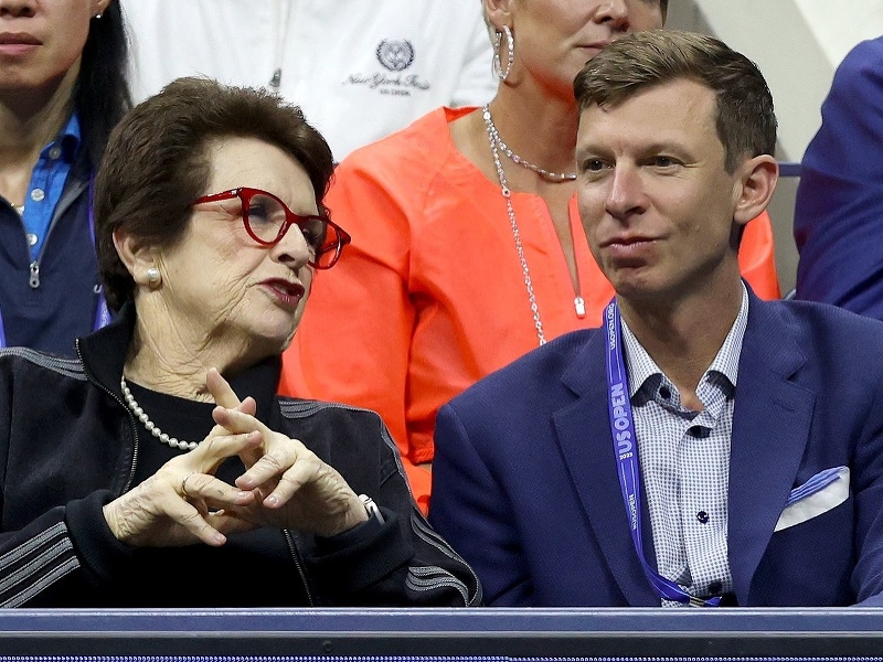 Billie Jean Kingová a Eric Butorac