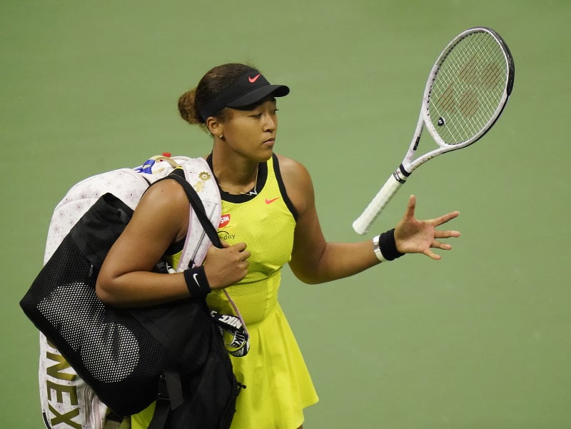 Naomi Osaková sa lúči s US Open