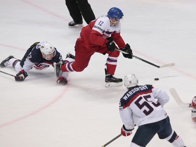 Hráči USA zdolali Česko 2:1 po nájazdoch