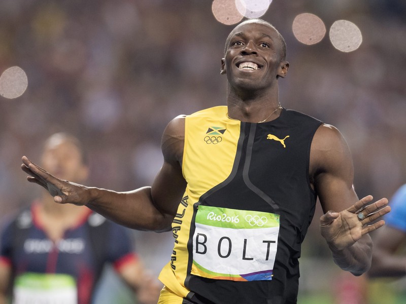 Usain Bolt obhájil zlato v šprinte na 100 metrov