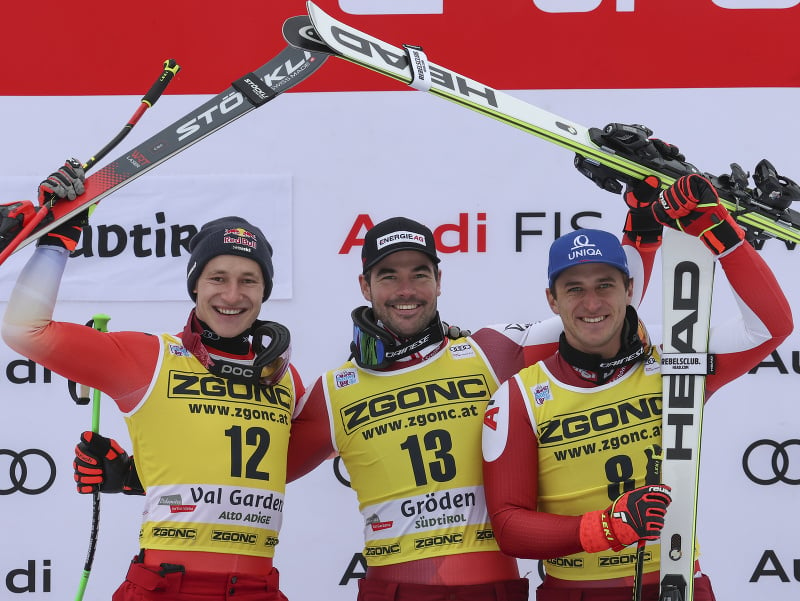 Rakúsky lyžiar Vincent Kriechmayr zvíťazil v treťom zjazde prebiehajúcej sezóny Svetového pohára.