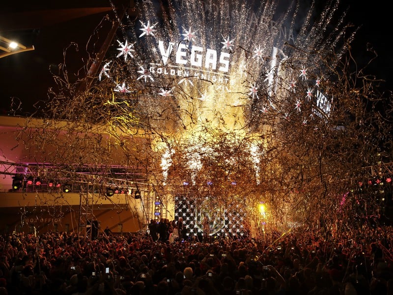 Slávnostné predstavenie názvu tímu Vegas Golden Knights