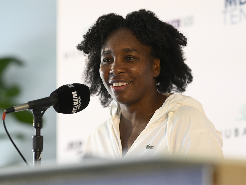 Americká tenistka Venus Williamsová