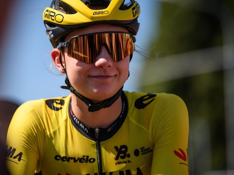 Slovenská cyklistka Viktória Chladoňová
