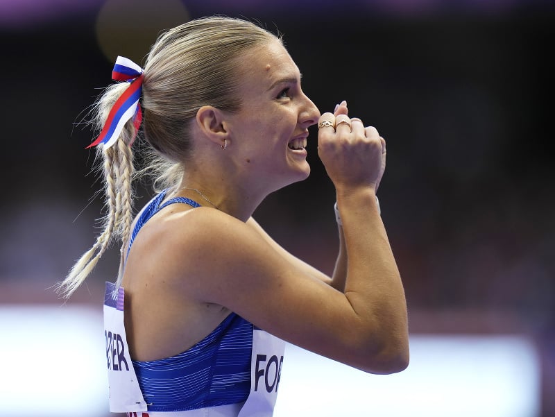 Slovenská šprintérka Viktória Forster