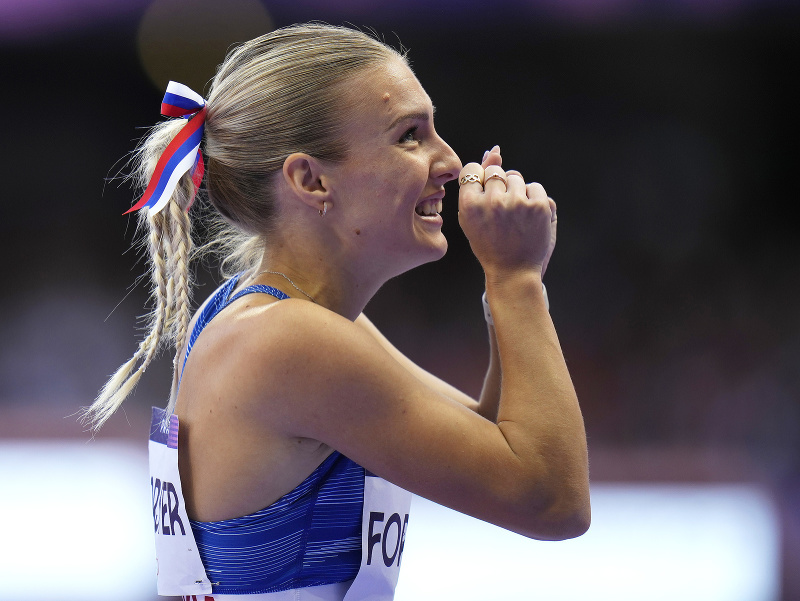 Slovenská šprintérka Viktória Forster