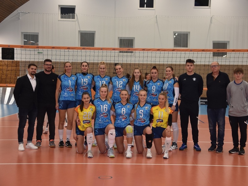 Volejbalistky VK Pirane Brusno