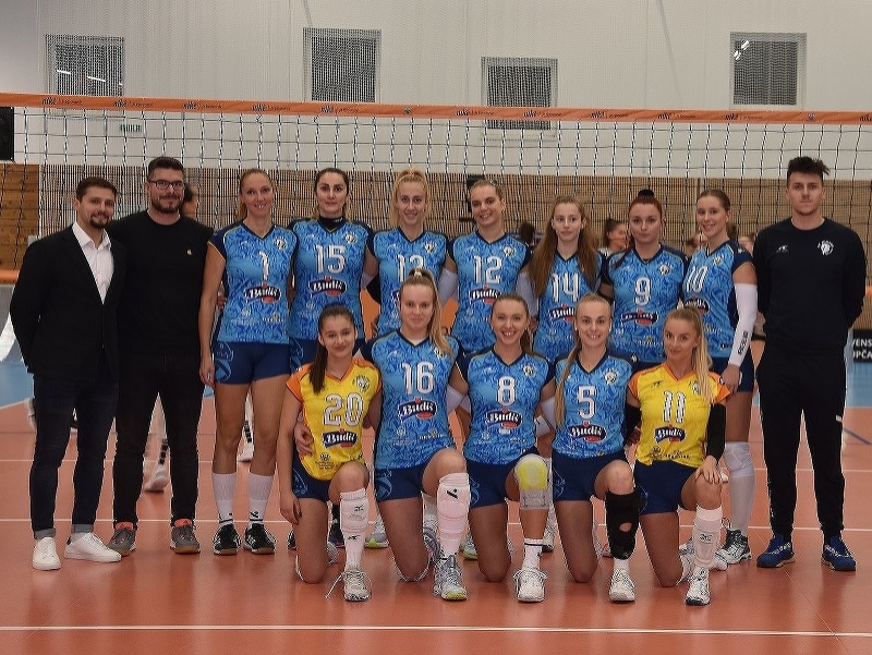 Volejbalistky VK Pirane Brusno