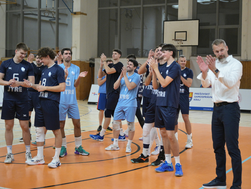 Na snímke hráči VK Slovan Bratislava