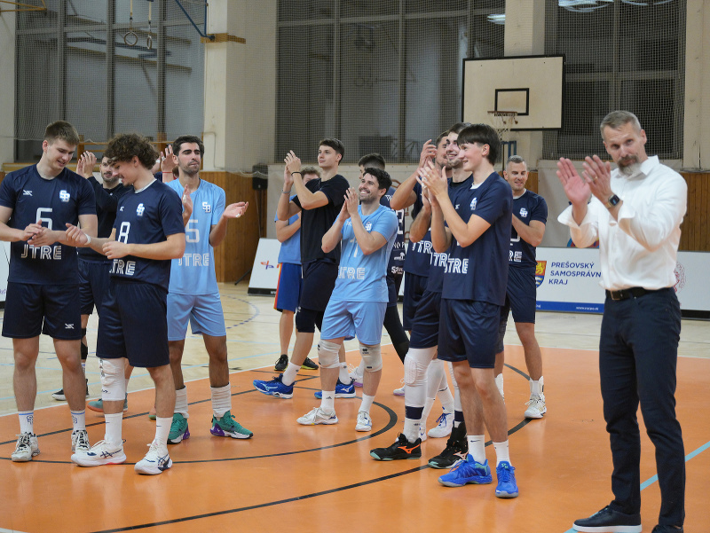 Na snímke hráči VK Slovan Bratislava