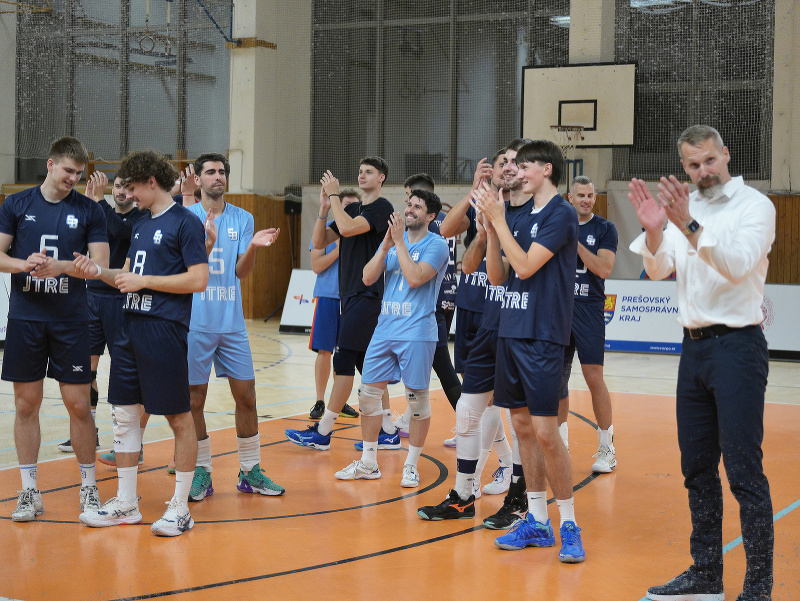 Na snímke hráči VK Slovan Bratislava