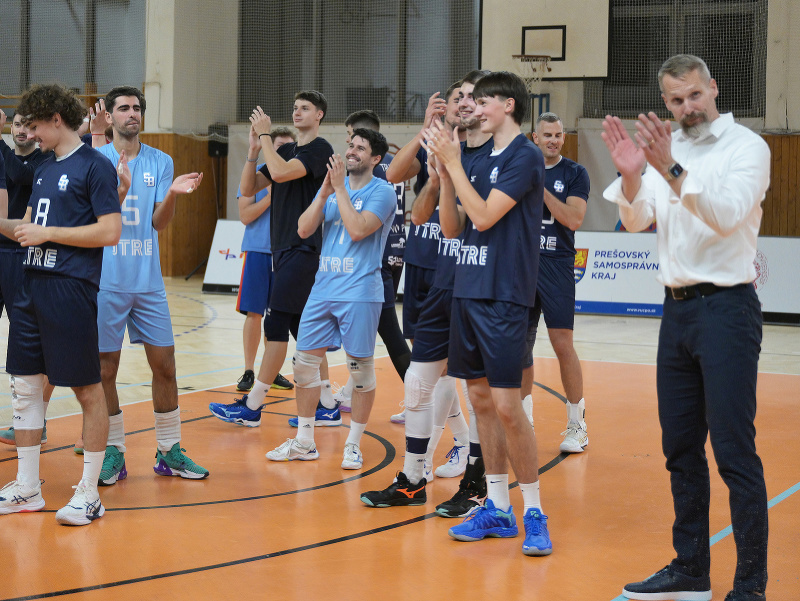 Na snímke hráči VK Slovan Bratislava