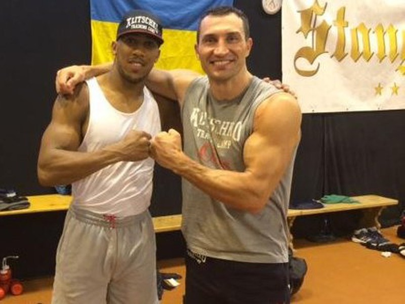 Anthony Joshua a Vladimir Kličko