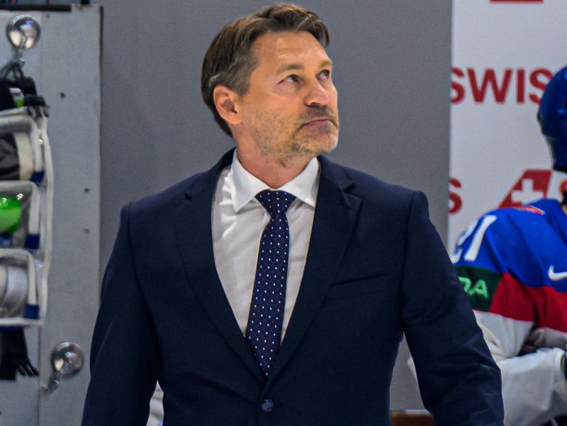 Tréner slovenskej reprezentácie Vladimír Országh