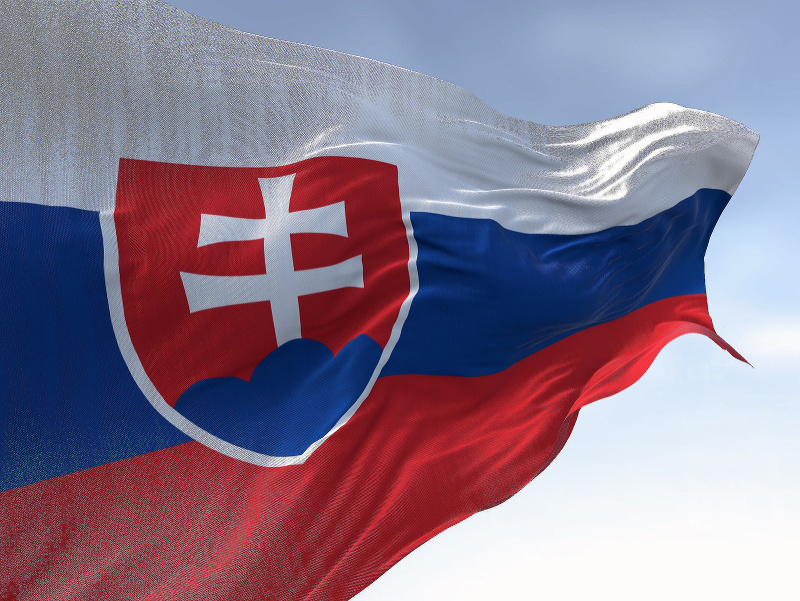 Ilustračná snímka slovenskej vlajky