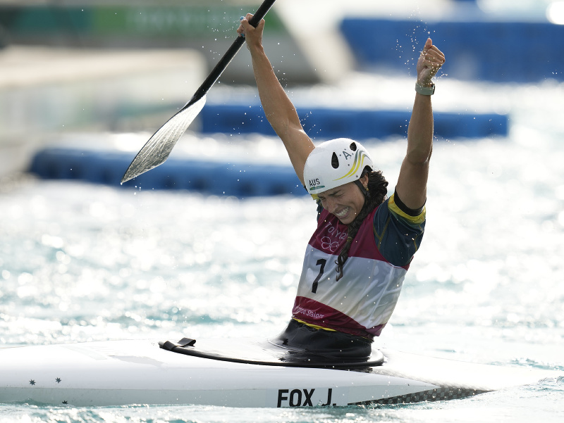 Austrálska vodná slalomárka Jessica Foxová