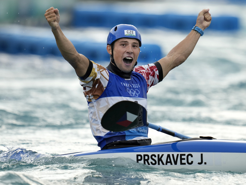 Český vodný slalomár Jiří Prskavec