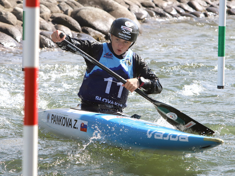 Slovenská kanoistka a reprezentantka vo vodnom slalome Zuzana Paňková