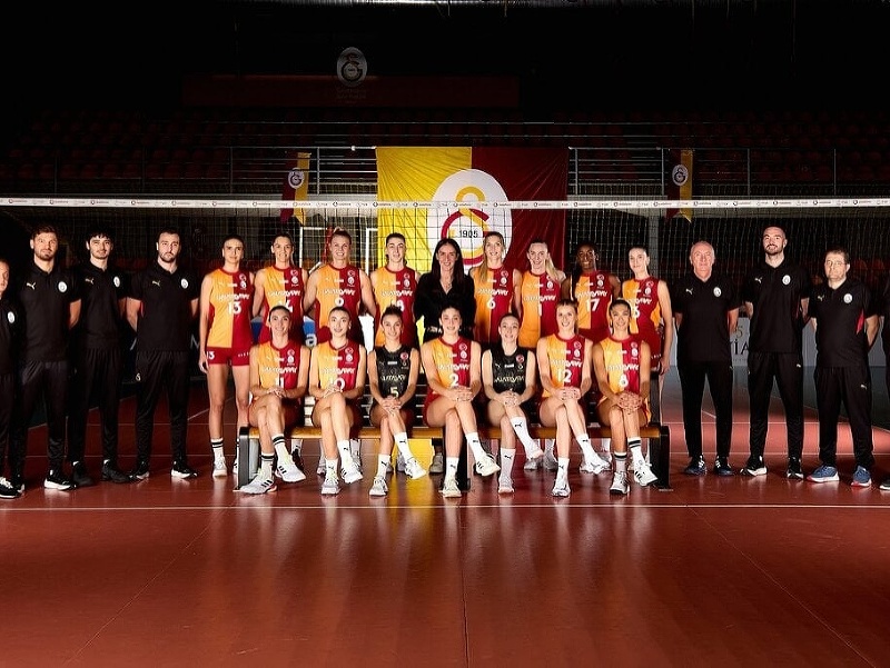 Volejbalistky Galatasaray Istanbul