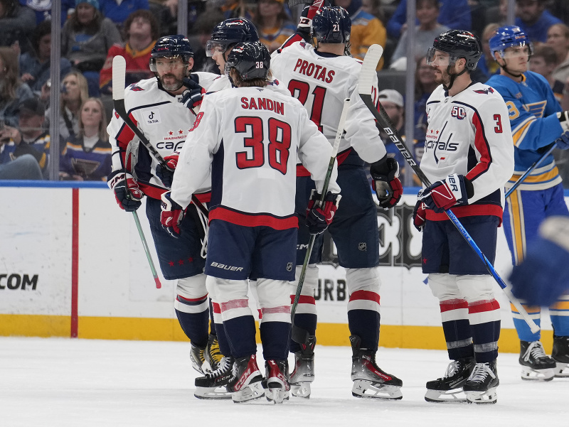Gólová radosť hokejistov Washingtonu Capitals