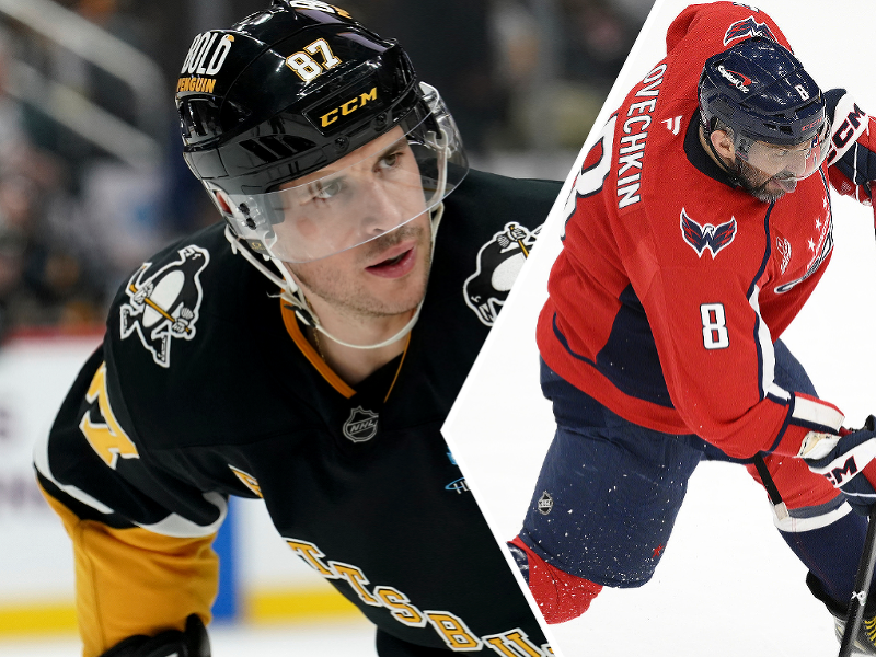 Sidney Crosby a Alexander Ovečkin