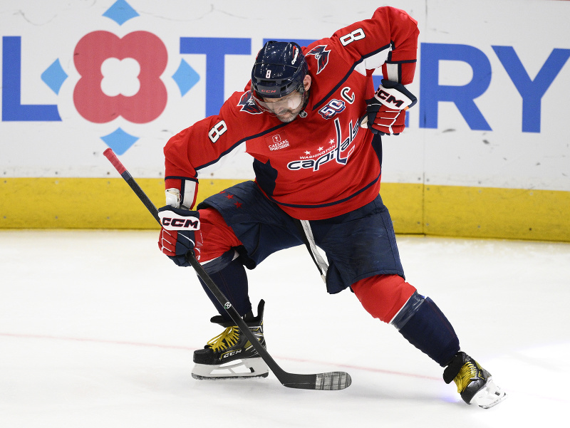 Kapitán Washingtonu Capitals Alexander Ovečkin