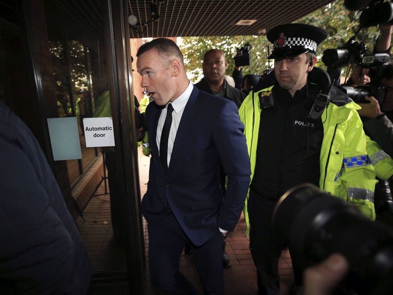 Wayne Rooney pred súdom priznal, že šoféroval opitý