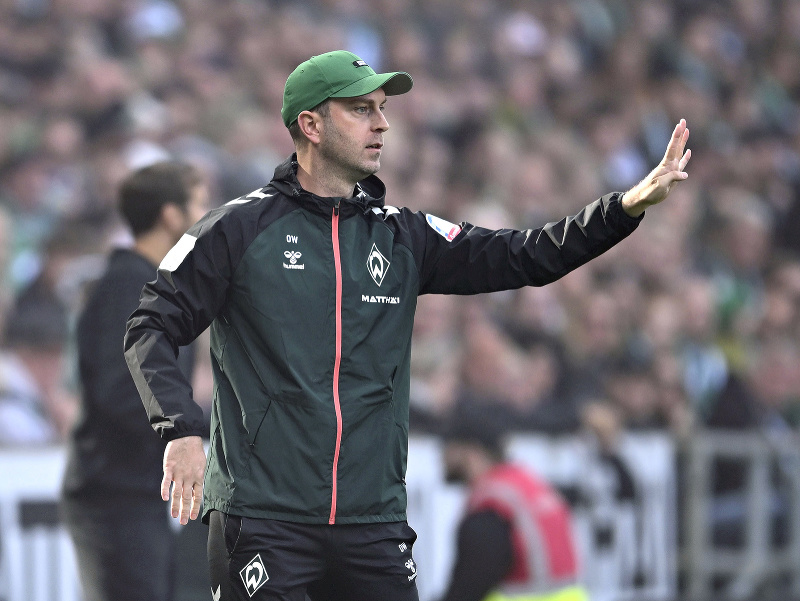 Tréner Werderu Brémy Ole Werner 