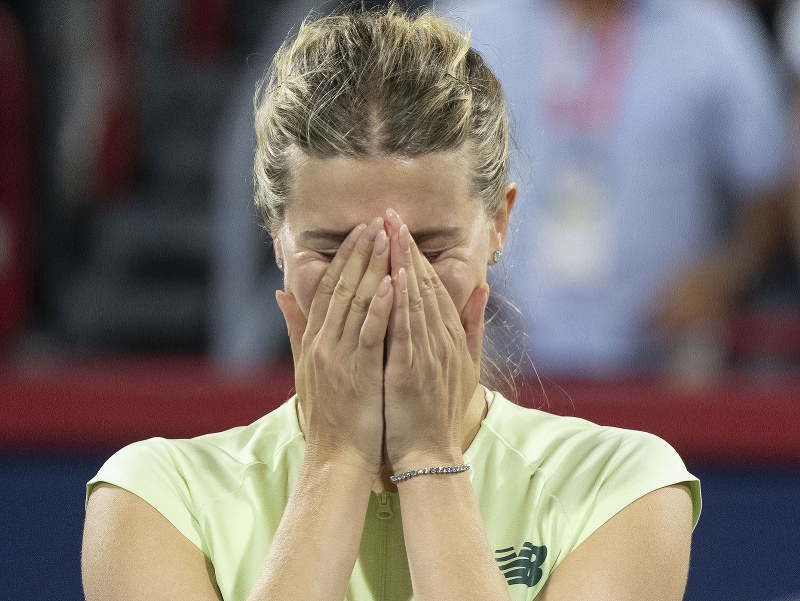 Eugenie Bouchardová sa na turnaji WTA 1000 v Montreale rozlúčila s aktívnou profesionálnou kariérou