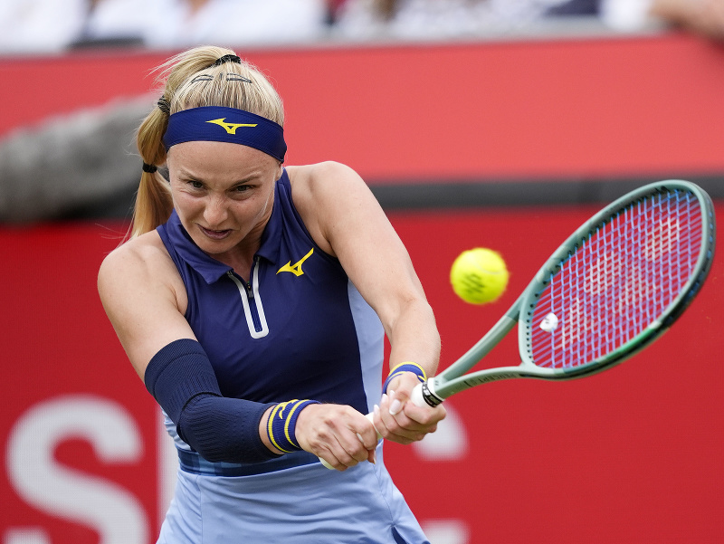 Slovenská tenistka Rebecca Šramková v zápase