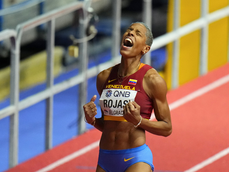 Venezuelská atlétka Yulimar Rojasová