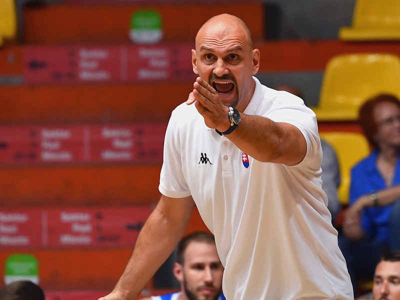 Na snímke chorvátsky tréner slovenskej basketbalovej reprezentácie mužov Žan Tabak