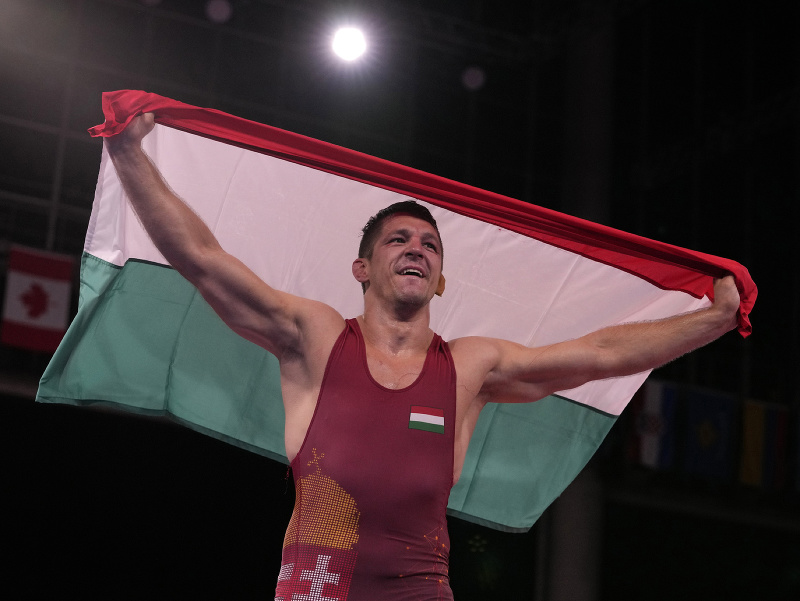 Maďarský zápasník Tamás Lőrincz vybojoval na OH 2020 v Tokiu zlatú medailu v grécko-rímskom štýle do 77 kg