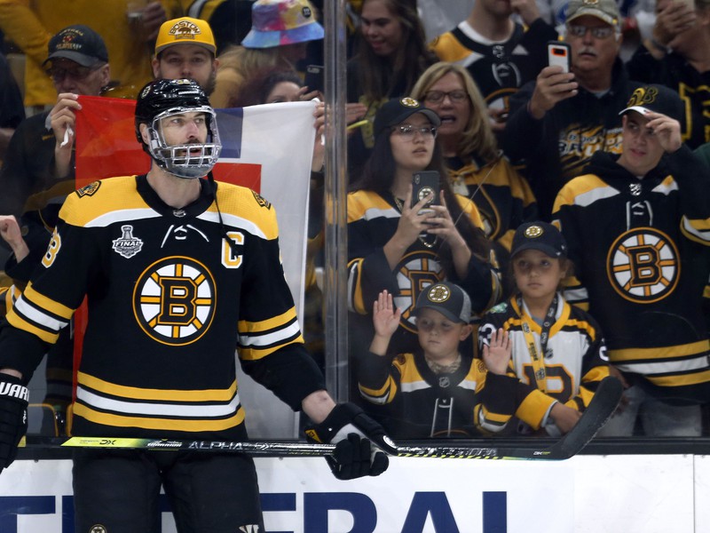Kapitán Bostonu Zdeno Chára