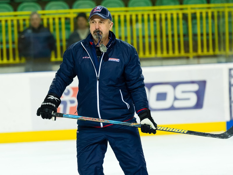 Zdeno Cíger na tréningu v Žiline pred Slovakia Cupom