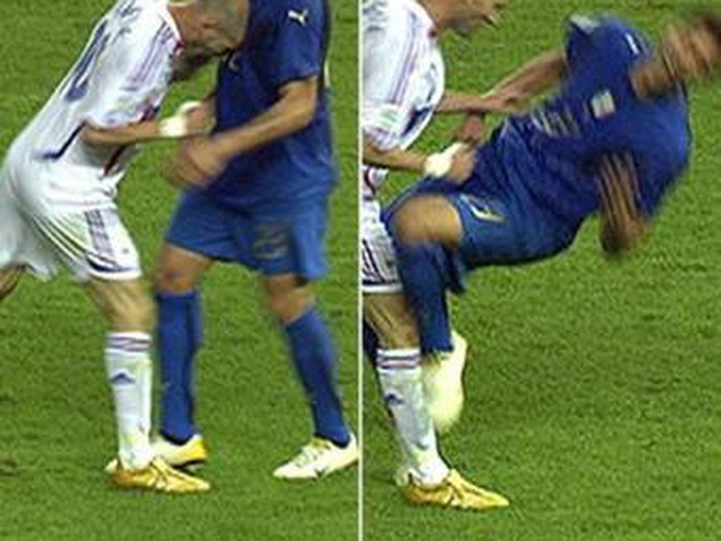 Momentka z finále MS 2006
