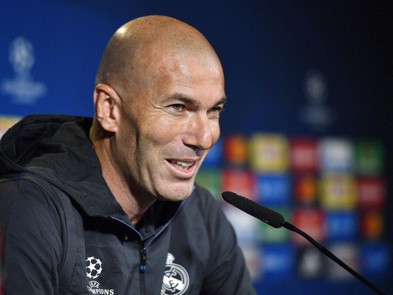 Tréner Realu Zinedine Zidane