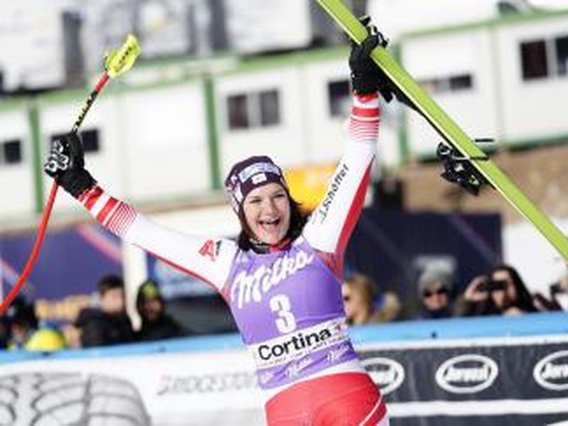 Rakúska lyžiarka Ramona Siebenhoferová zvíťazila v zjazde Svetového pohára v talianskej Cortine d'Ampezzo